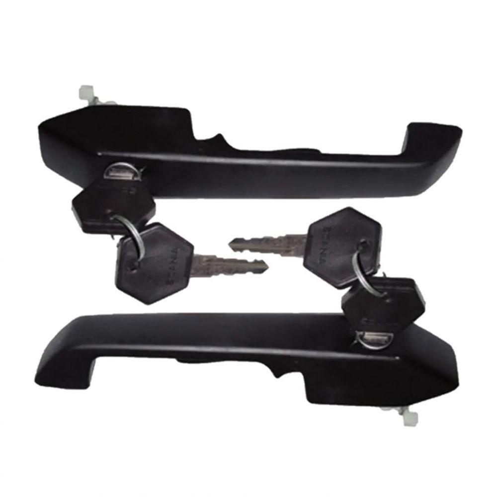 Par Maçaneta Externa Direita Esquerda C Chave Scania 80 A 04 - 8