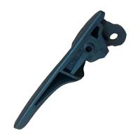 Kit 4 Portas Puxador Alavanca Interna Da Maçaneta Hb20 Preta - 5