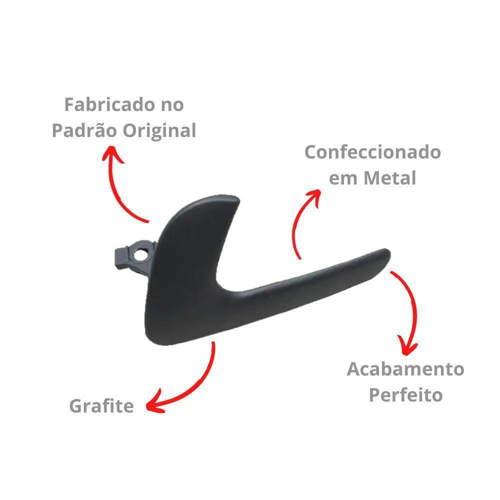 Kit Gatilho Interno Da Maçaneta Alavanca Gol 4 Portas 2005 - 6