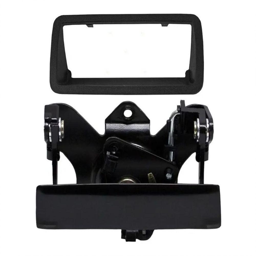 Kit Maçaneta Externa + Moldura Texturizada Tampa Caçamba S10 - 7