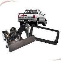 Kit Maçaneta Externa + Moldura Texturizada Tampa Caçamba S10 - 1