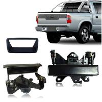 Kit Maçaneta Externa + Moldura Texturizada Tampa Caçamba S10 - 2