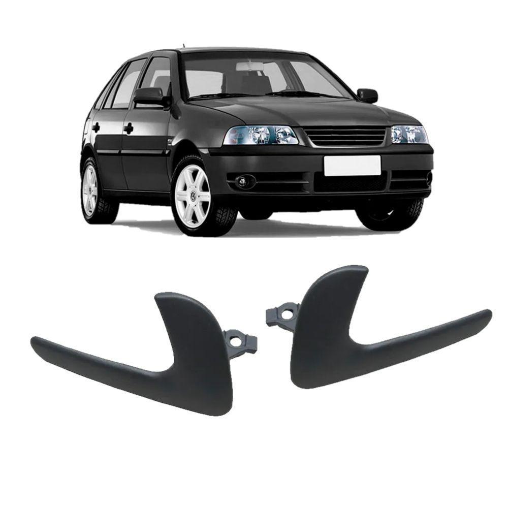 Par Gatilho Da Maçaneta Puxador Interno Gol G3 2005 Metal - 1