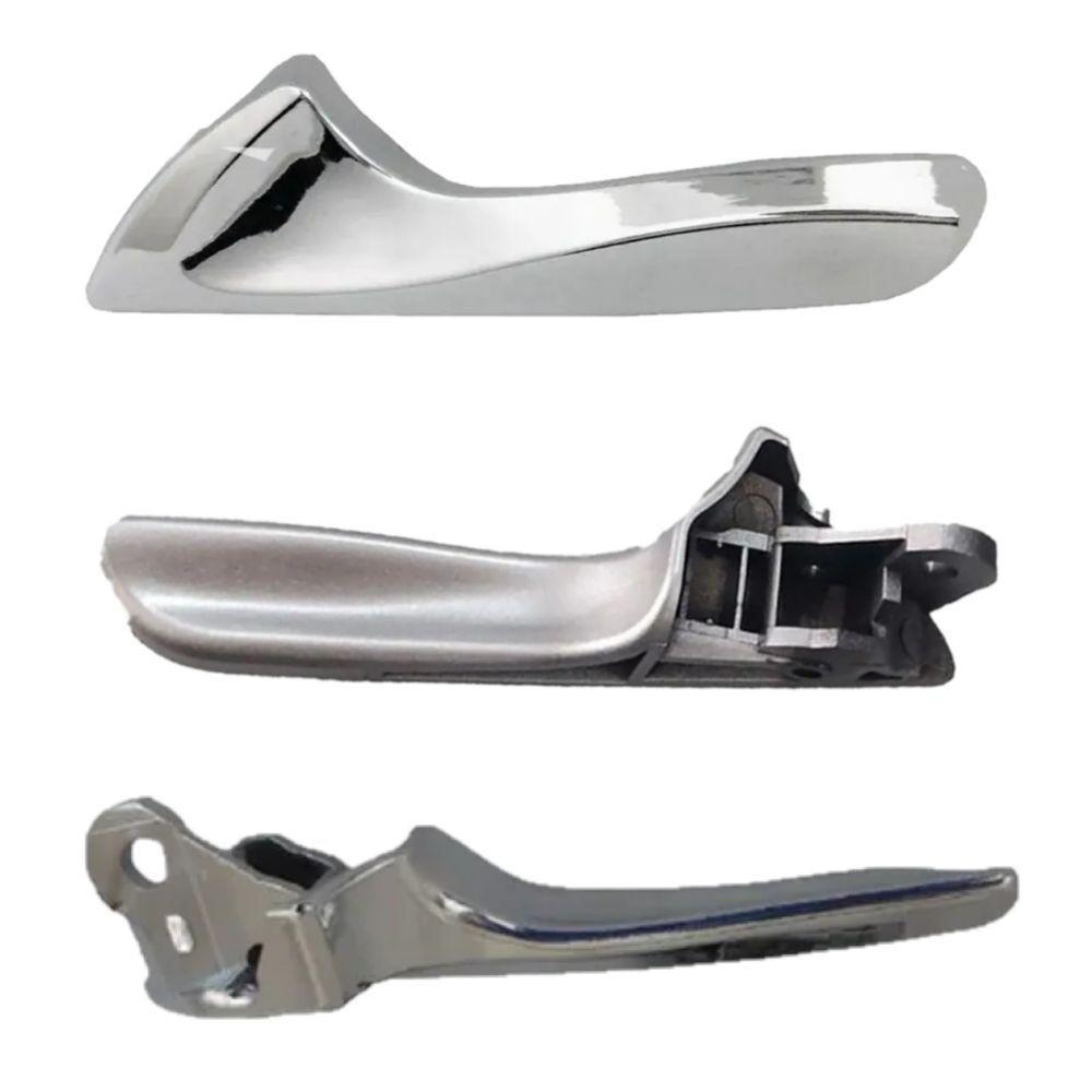 Gatilho Interno Hb20 E Hb20s 2009 A 2012 Maçaneta Prata - 6