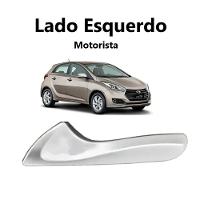 Puxador Gatilho Esq Maçaneta Interna Hb20 2014 2015 Prata - 11