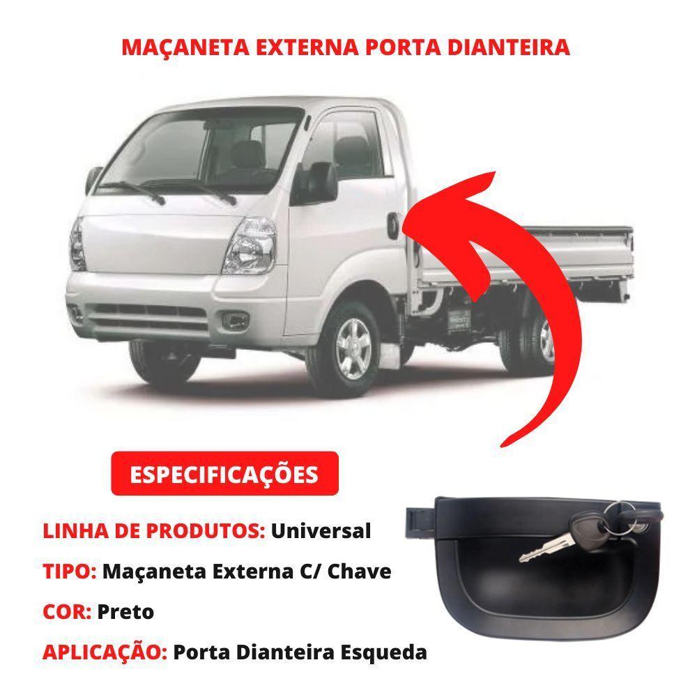 Maçaneta Puxador Dianteiro Esq Motorista Kia Bongo Após 2005 - 4