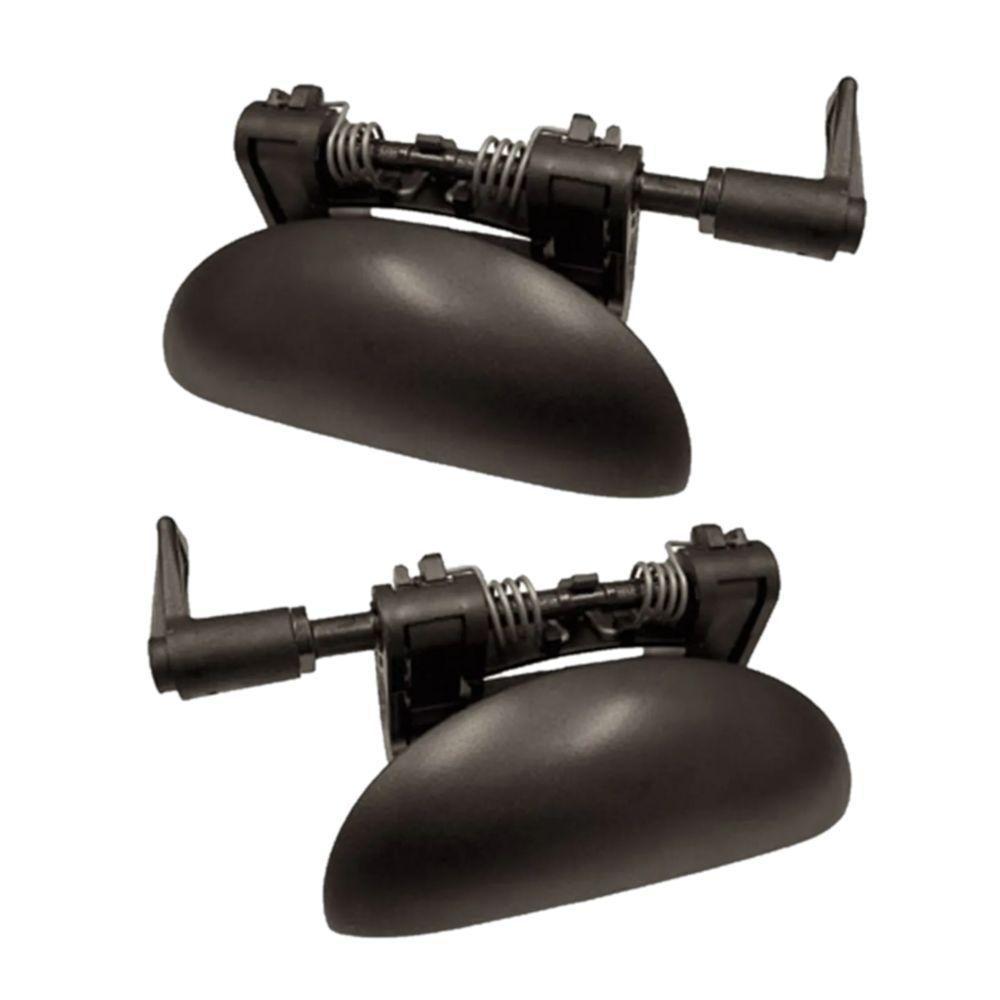 Par Maçaneta Externa Porta Traseira Peugeot 206 207 Passion - 1