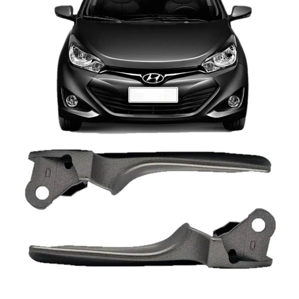 Par Gatilho Puxador Da Maçaneta Interna Hb20 Sedan 2014 2015 - 6