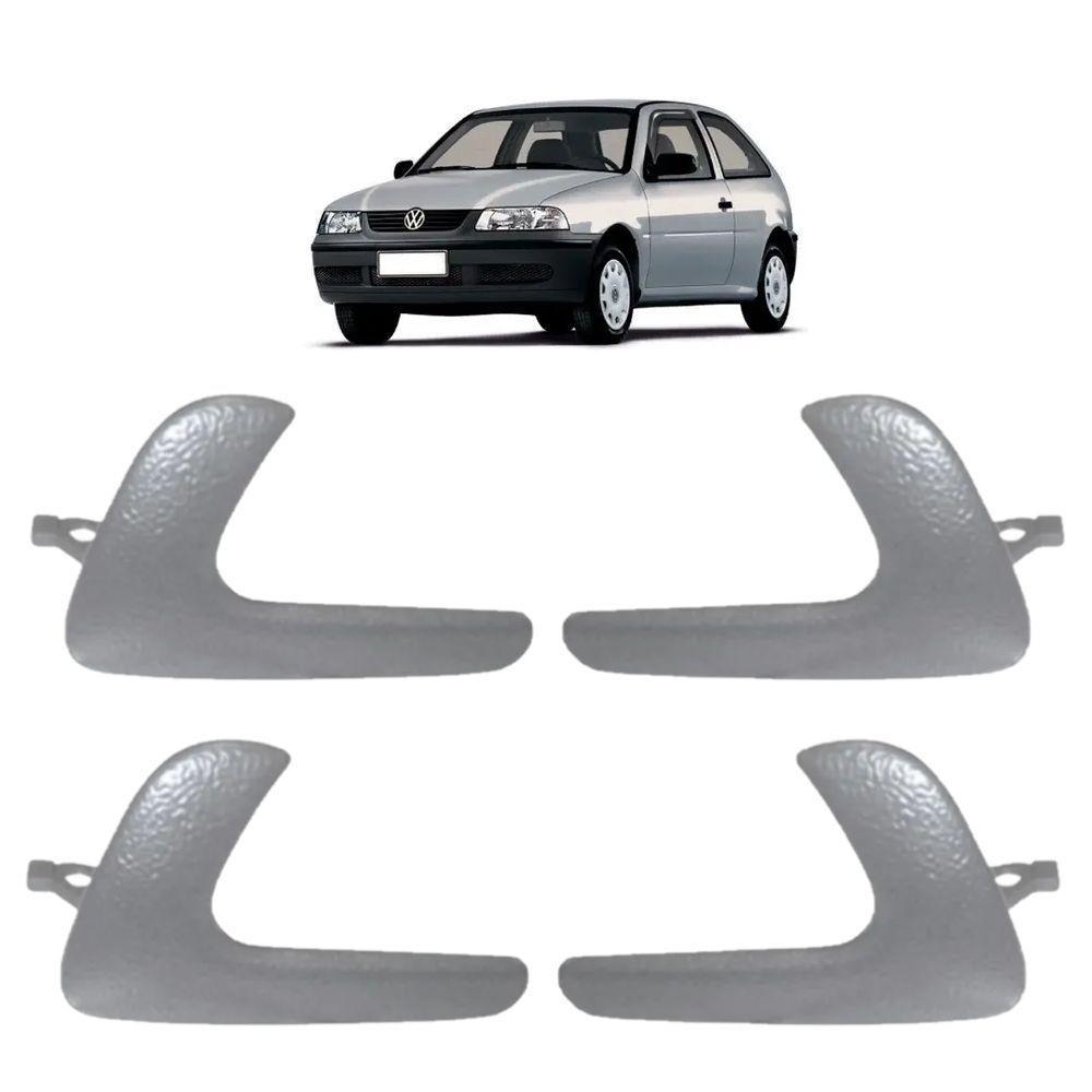 Kit 4 Maçaneta Interna Gatilho Puxador Gol 99 00 01 02 03 04 - 1