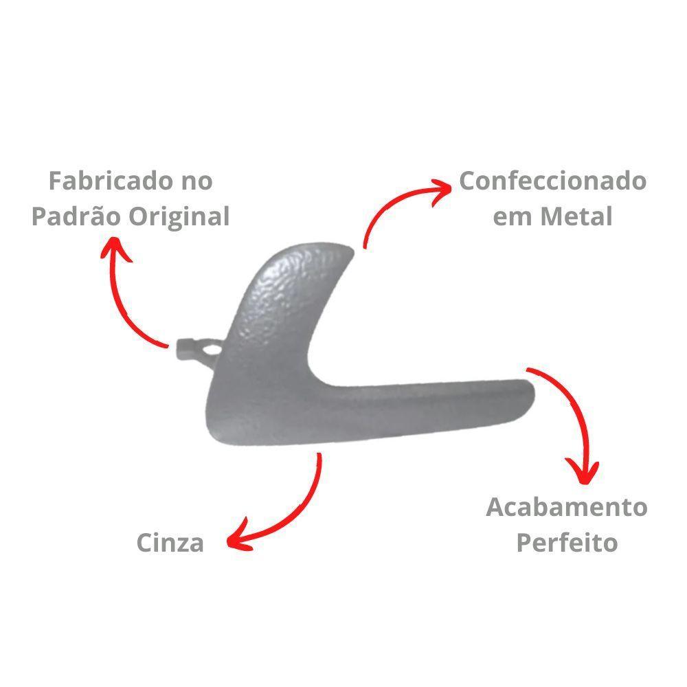 Kit 4 Maçaneta Interna Gatilho Puxador Gol 99 00 01 02 03 04 - 4