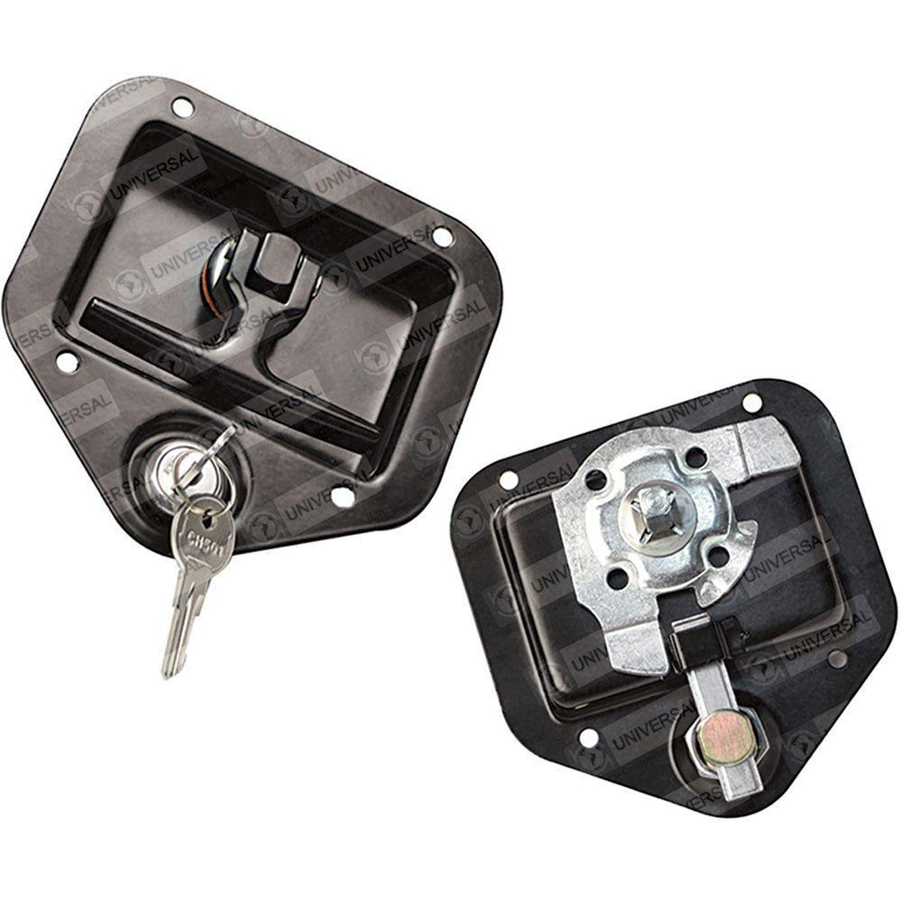 Maçaneta Externa Inox Porta C/Chave Linha Agrícola Uso Geral - 4