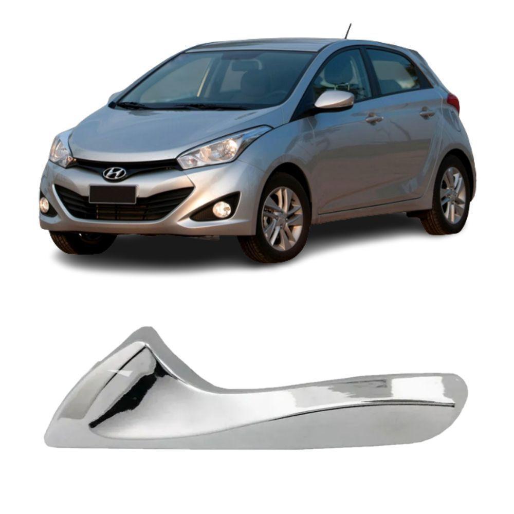 Maçaneta Interna Gatilho Hb20 Prata Hb20 S 2012 Até 1019 Lad - 1