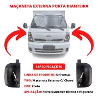 Par Maçaneta Puxador Diant Direito Esq Kia Bongo Após 05