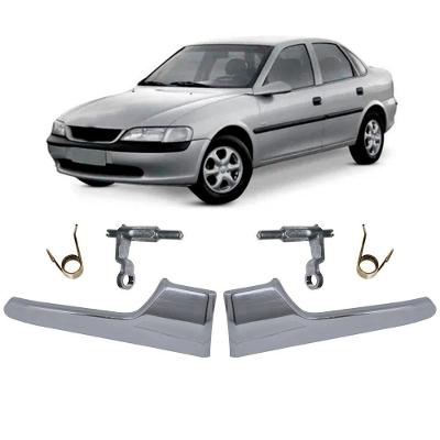 Par Gatilho Maçaneta Interna Cromada Portas Dianteiras Vectr