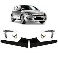 Par Maçaneta Interna Gatilho Preto Portas Dianteiras Vectra - 1