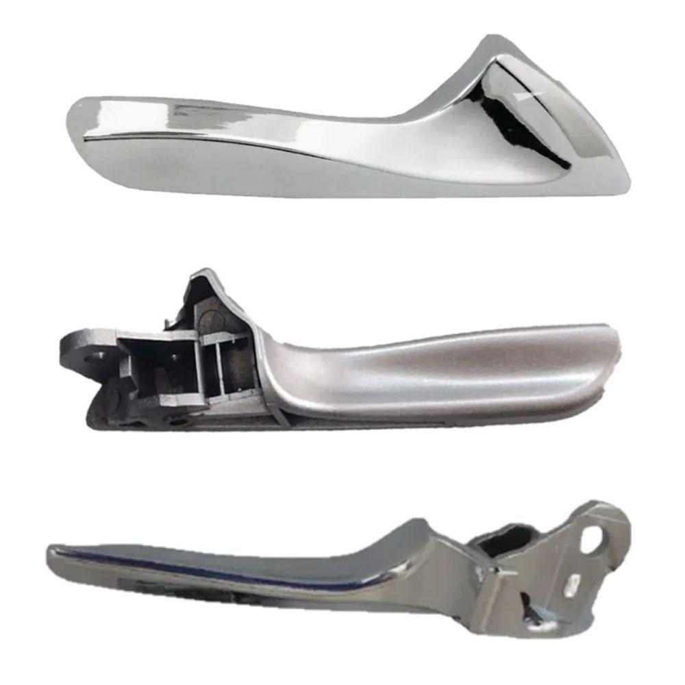 Maçaneta Interna Gatilho Hb20 Prata Hb20s Lado Direito Porta - 6