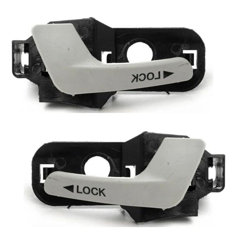 Par Maçaneta Interna Porta Gatilho Palio Weekend Siena - 1