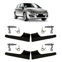 Kit 4 Maçaneta Interna Preta Gatilho Todas Portas Vectr - 1