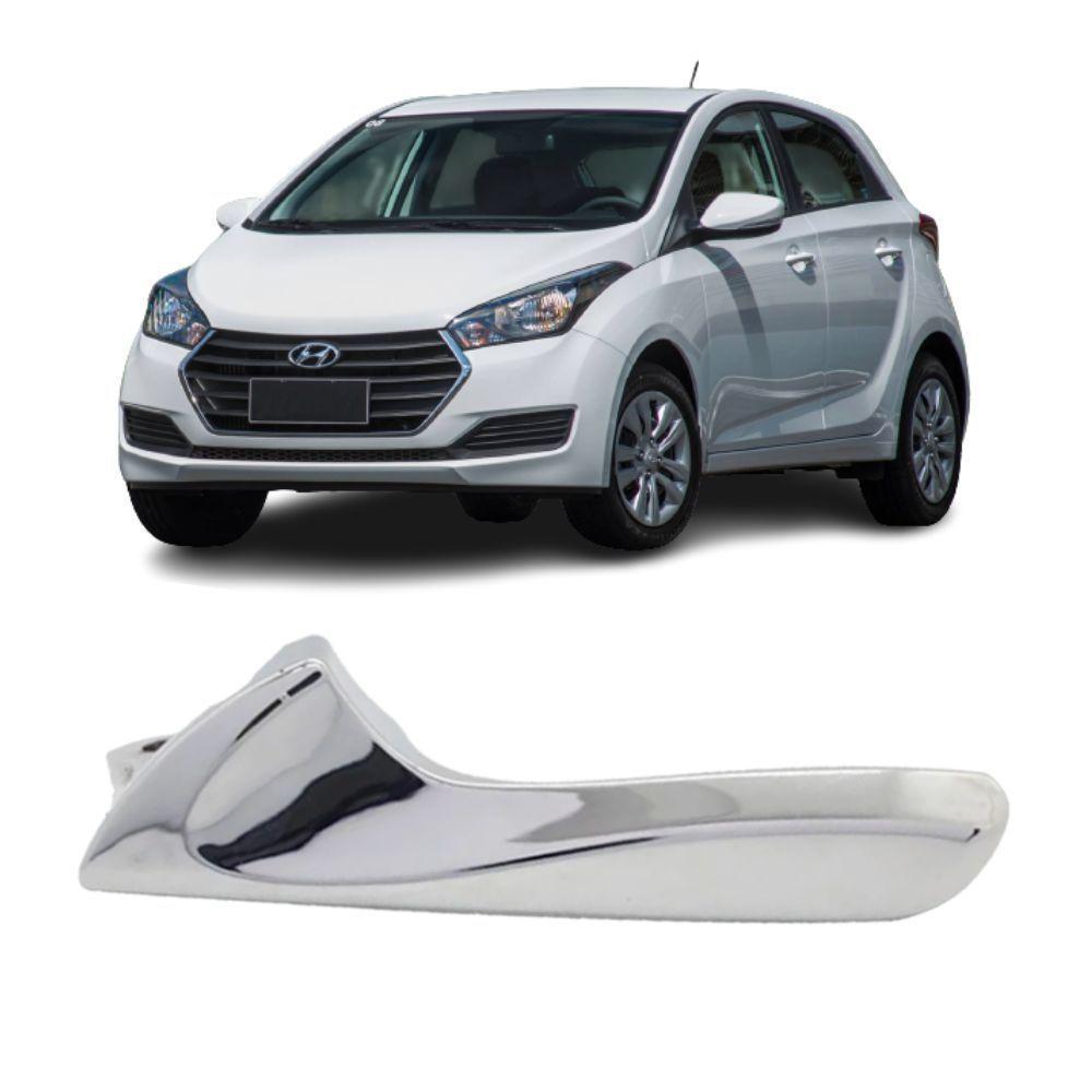 Macaneta Interna Hb20 E Hb20s 2009 A 2012 Gatilho Cromado - 1