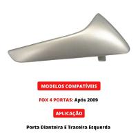 Maçaneta Interna Gatilho Prata Porta Esquerda Fox Após 2009 - 3