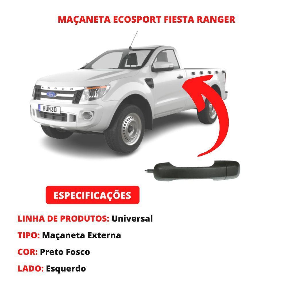 Maçaneta Externa Porta Diant Traseira Esq Ranger 09 Até 12 - 4