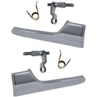 Par Maçaneta Gatilho Interno Cromado Portas Traseiras Vectra - 5