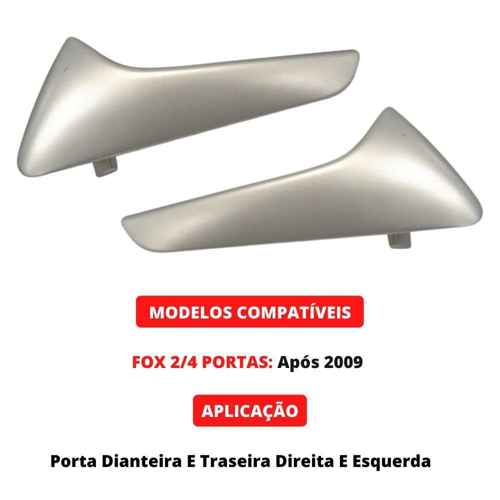 Kit Maçaneta Interna Porta Dianteira Traseira Fox Após 2009 - 3