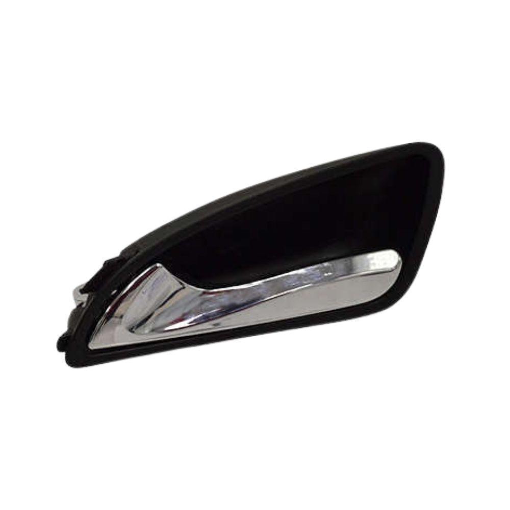 Par Gatilho Puxador Maçaneta Interna Completa Cromada Hb20 - 2