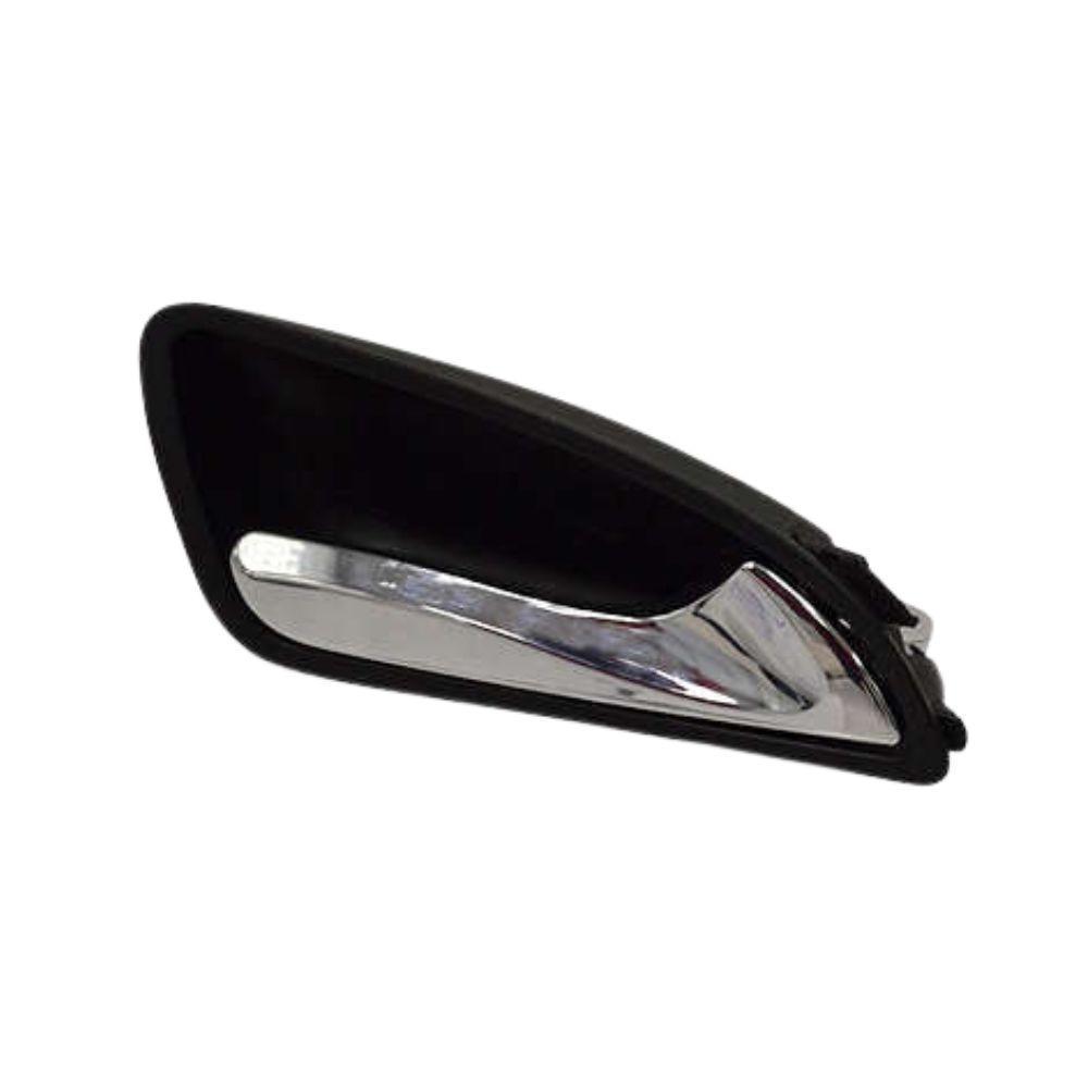 Par Gatilho Puxador Maçaneta Interna Completa Cromada Hb20 - 3