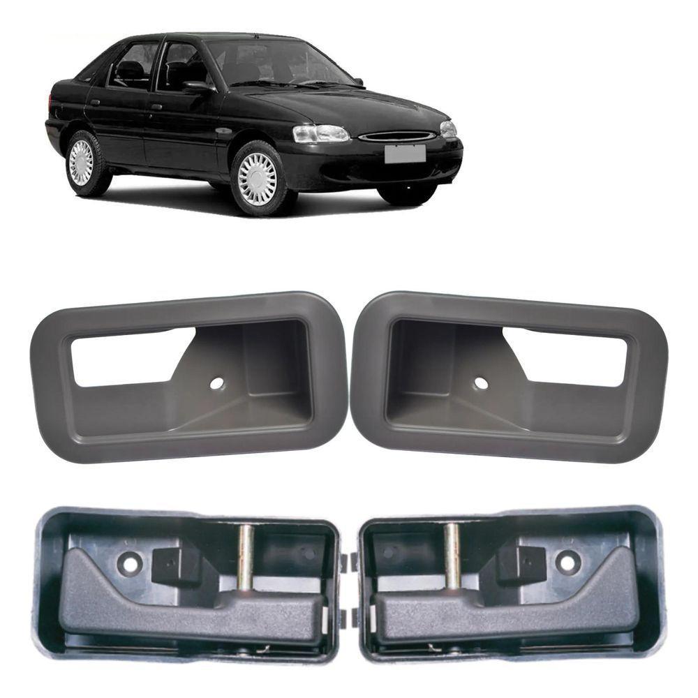 Kit Completo Gatilho Maçaneta Interna + Moldura Escort 93-96 - 1