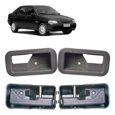 Kit Completo Gatilho Maçaneta Interna + Moldura Escort 93-96