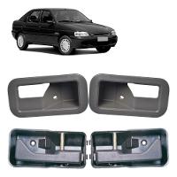 Kit Completo Gatilho Maçaneta Interna + Moldura Escort 93-96 - 1