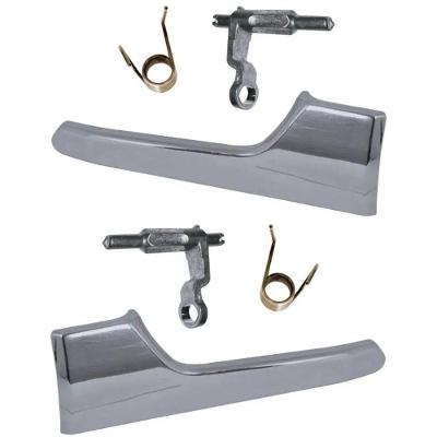 Par Gatilho Maçaneta Interna Cromada Portas Dianteiras Vectr