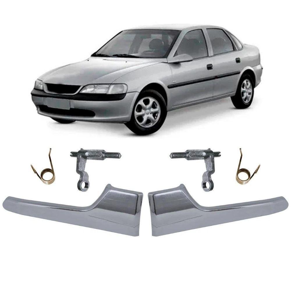 Par Maçaneta Gatilho Interno Cromado Portas Traseiras Vectra - 1