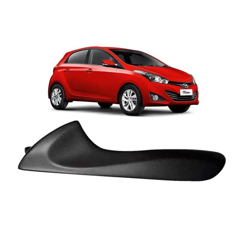 Puxador Maçaneta Interna Preta Hb20 2012 13 A 2020 Esquerdo - 1