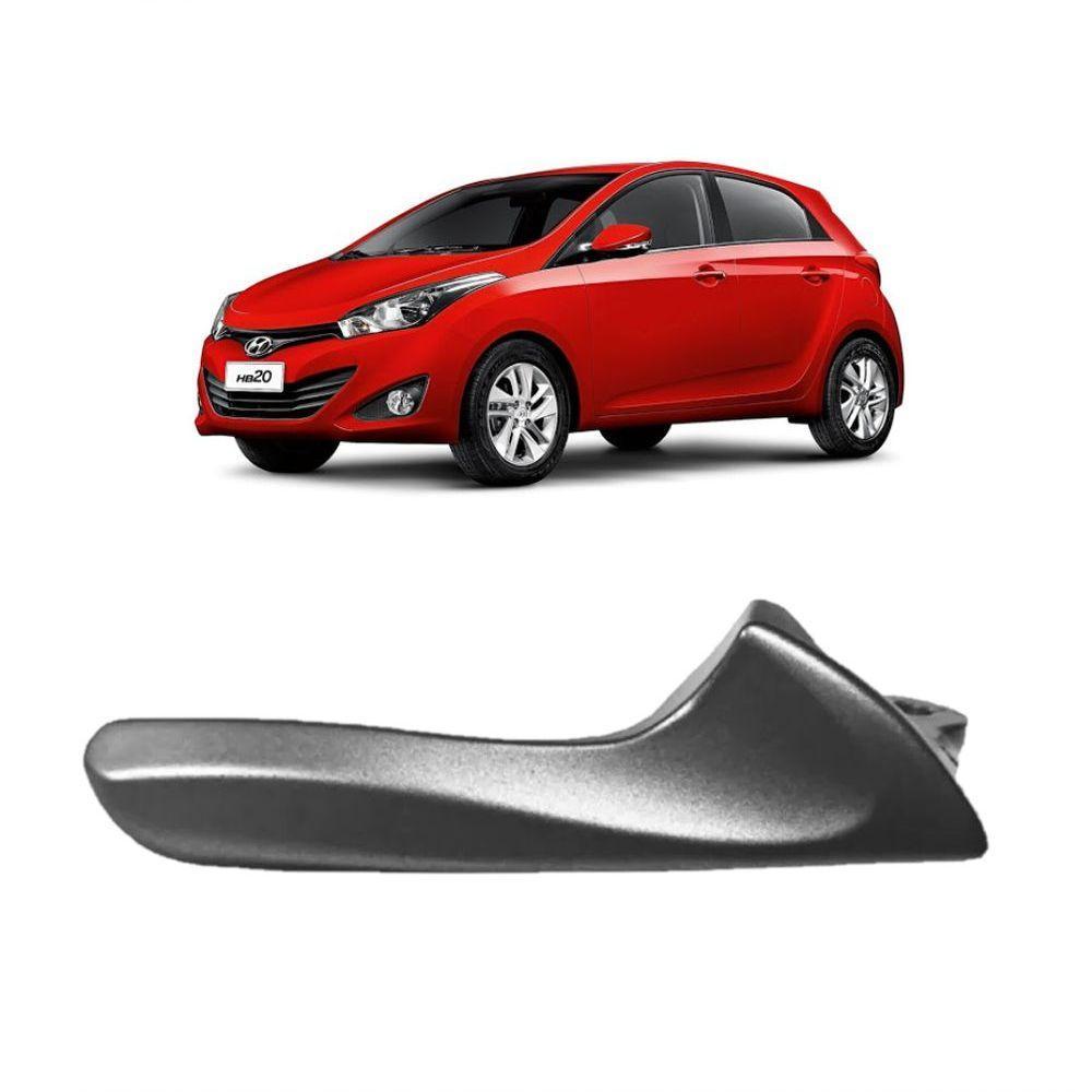 Maçaneta Interna Gatilho Grafite Dir Hb20 2012 2013 2014 - 2