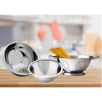 Jogo Cozinha 3 Peças Escorredor Arroz, Macarrão E Bowl - 5