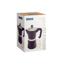 Cafeteira Expresso Italiana Tramontina Em Alumínio Preto Com Cabo Em Nylon 320 Ml Tramontina - 3