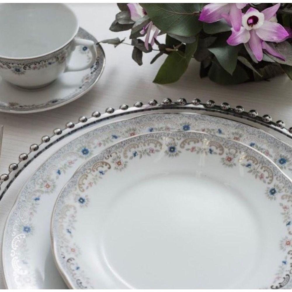 Conjunto De Xícara Com Pires 06 Peças Saint German Schmidt - 4