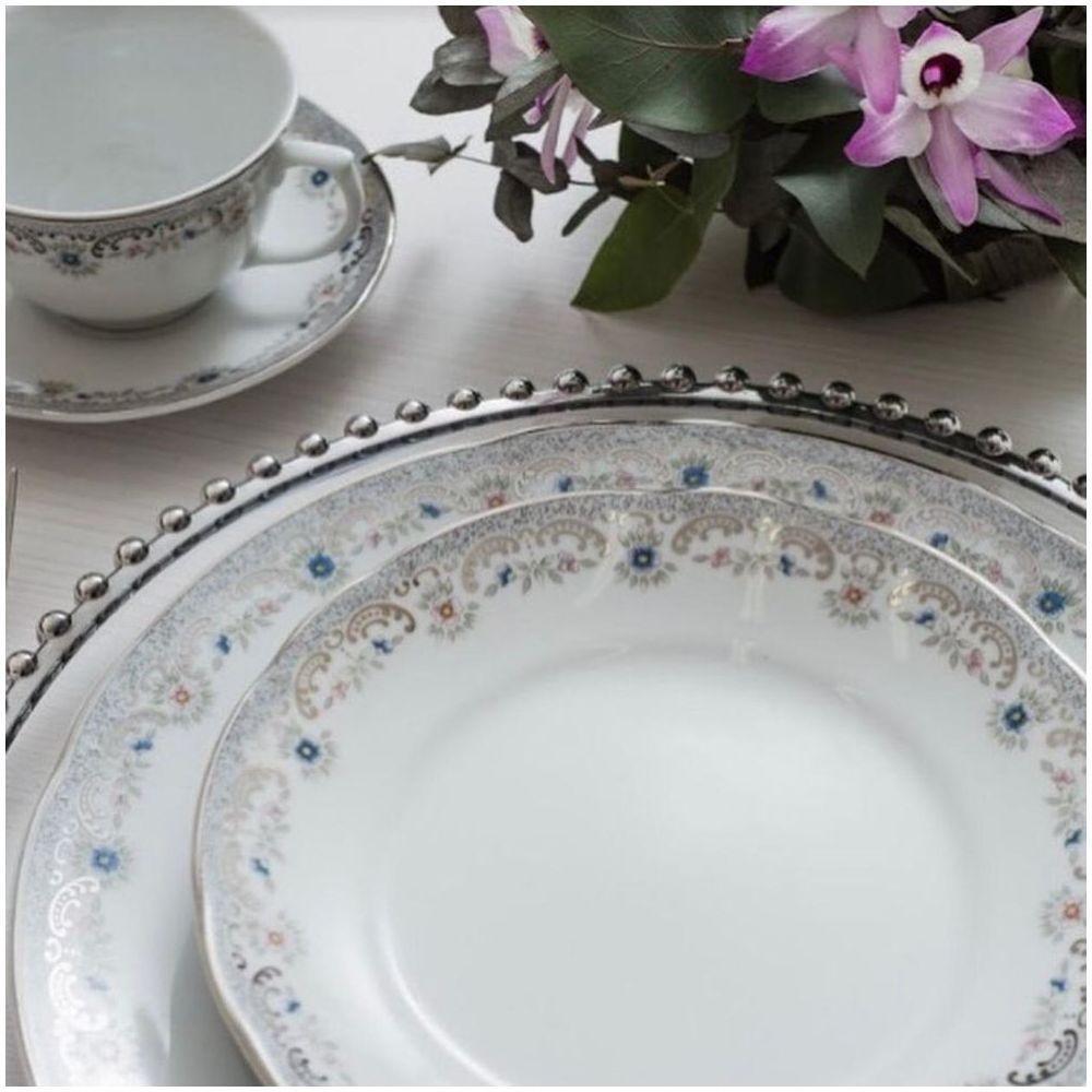 Conjunto De Xícara Com Pires 06 Peças Saint German Schmidt - 7