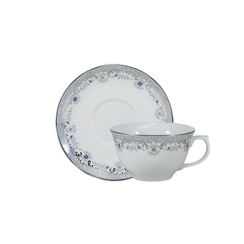 Conjunto De Xícara Com Pires 06 Peças Saint German Schmidt - 9