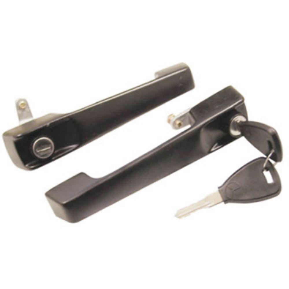 Par Maçaneta Ext Porta Dir Zamac Família Mb ônibus - 1