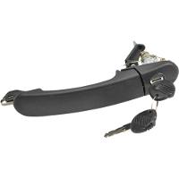 Maçaneta Externa Porta Dianteira Gol Parati G2 Preta - 1