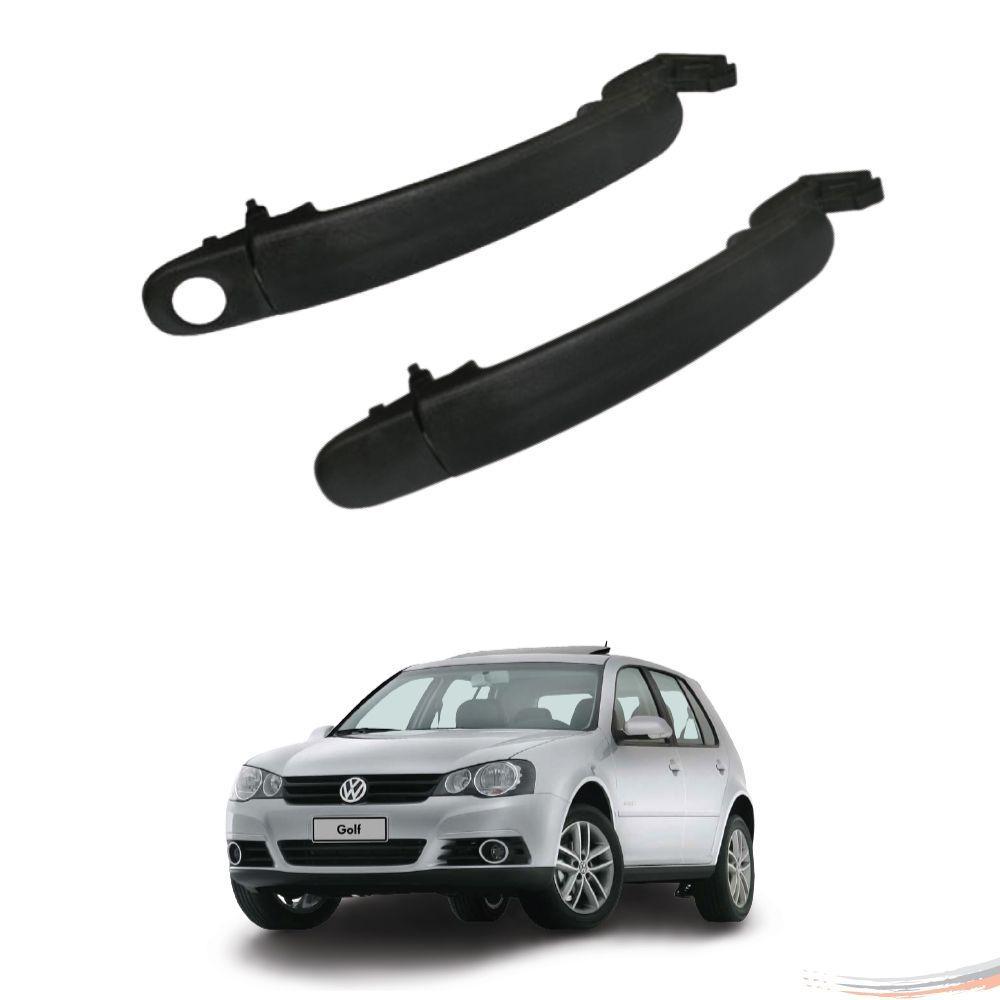 Par Maçanetas Diant Preto C/ Furo Golf Bora Jetta 99 a 13 - 1