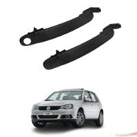 Par Maçanetas Diant Preto C/ Furo Golf Bora Jetta 99 a 13 - 1