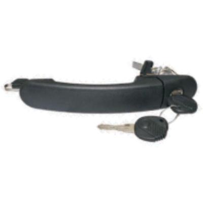 Maçaneta Externa Porta Esq Dianteira Preta Gol Parati G3