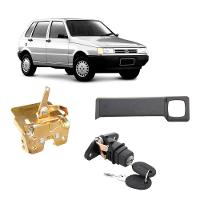 Kit Fechadura Cilindro Maçaneta Tampa Porta Mala Uno 95 A 03 - 1