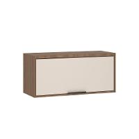 Armário Aéreo De Cozinha 80cm 1 Porta Basculante Aspen Luciane Móveis Vanilla/beige - 1