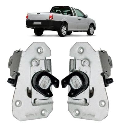 Par Fechaduras Caçamba Tampa Traseira Saveiro G2 G3 G4 G5 G6