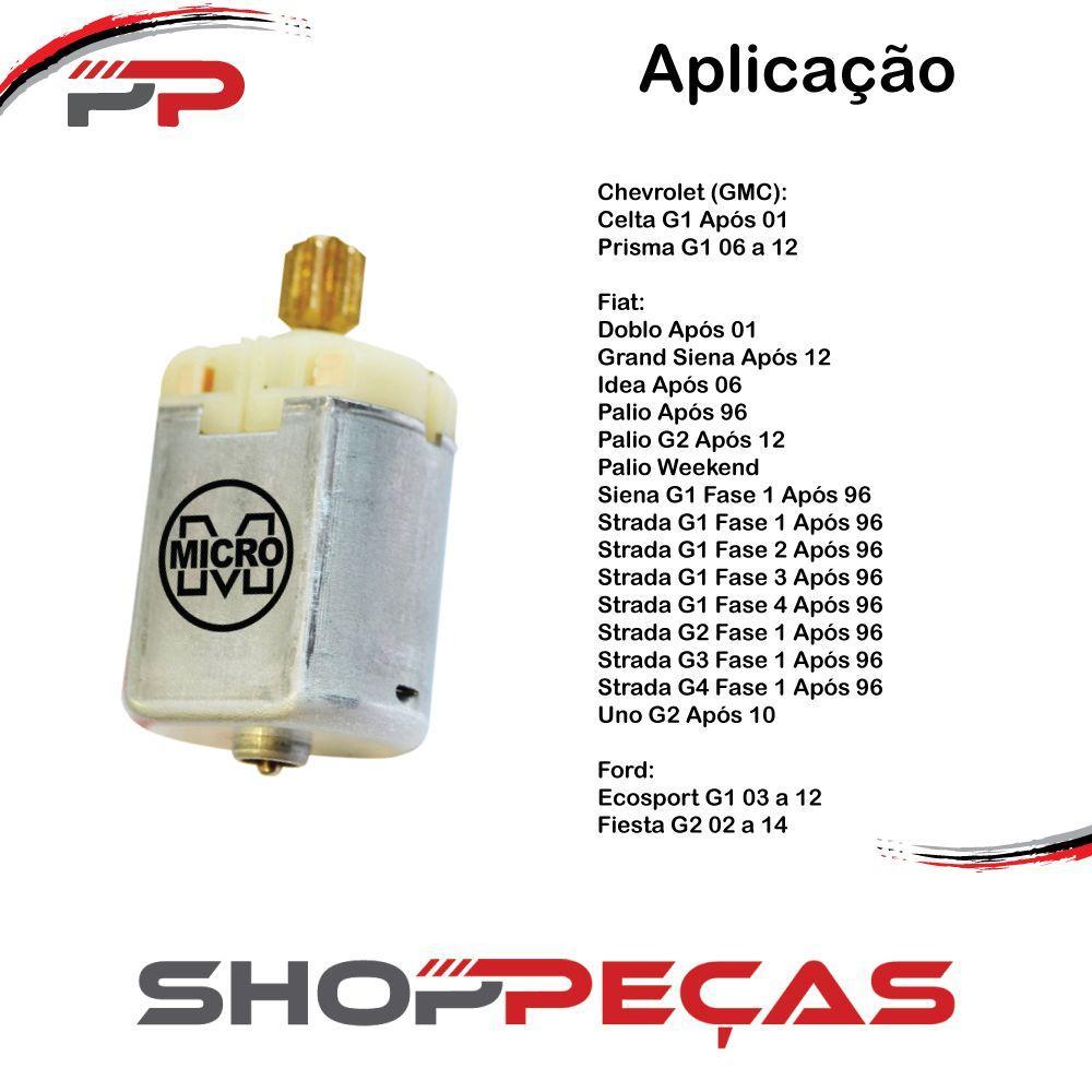 Motor Elétrico para Fechadura Direita Esquerda Palio 96 - 3
